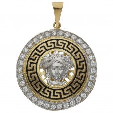 Colgante Oro Medusa